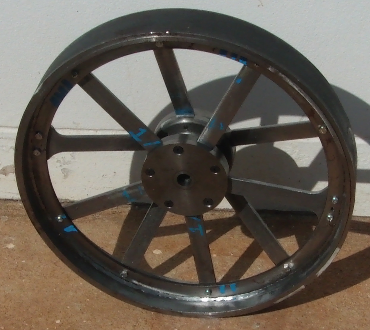 Front Wheel Full Spoked-Up