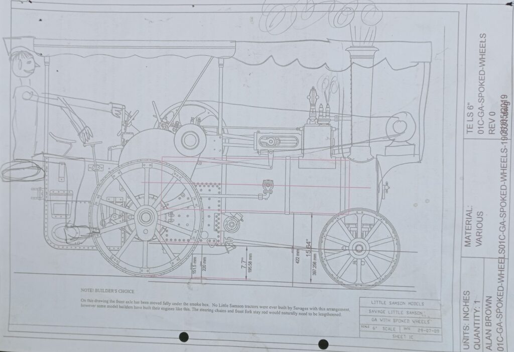 Sketch of possible showmans canopy